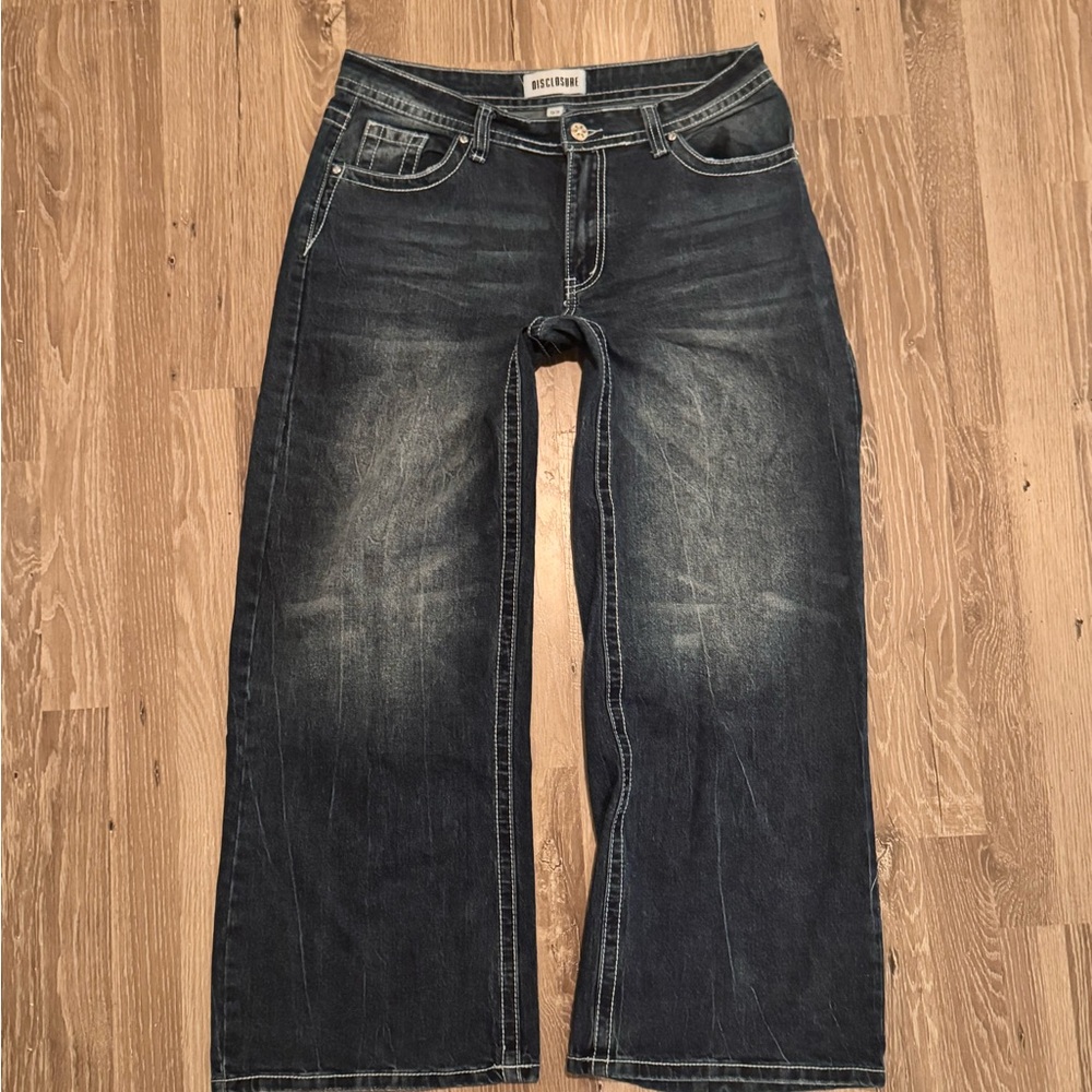 Y2K Blue Denim Jeans
